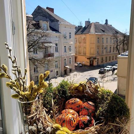 Homey Apartment On Vicheva Str. Lviv Eksteriør bilde
